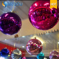 Decorative Mirror Balloon Silver Disco Lights Inflatable Mirror Ball